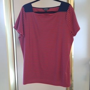 Ralph Lauren short sleeve striped shirt